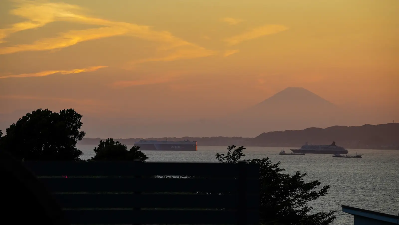 夕陽の見えるヴィラ